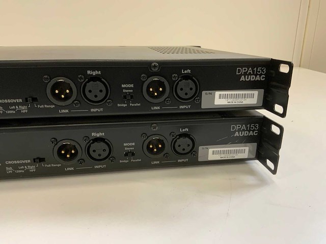 Audac dpa153 versterker (2x) - afbeelding 3 van  3