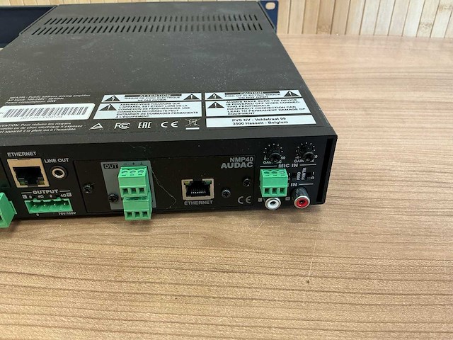 Audac | mfa208 | all-in-one versterker - afbeelding 2 van  2