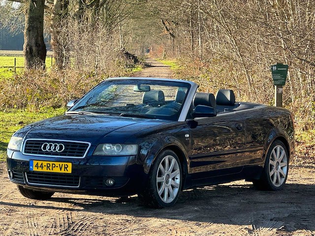 Audi - 2005 - a4 cabriolet - 1.8 turbo pro line - personenauto - afbeelding 1 van  30