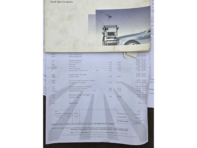 Audi - 2005 - a6 limousine - 2.4 pro line - 25-sx-gv - afbeelding 19 van  28