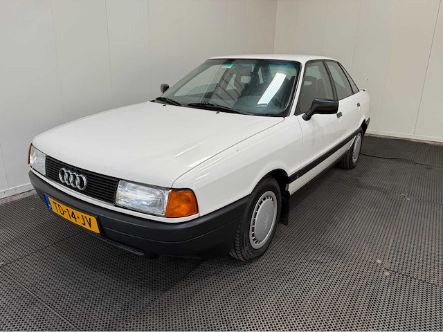 Audi - 80 - 1.8 - 79.620 km - automaat- youngtimer - 1988 - afbeelding 1 van  30