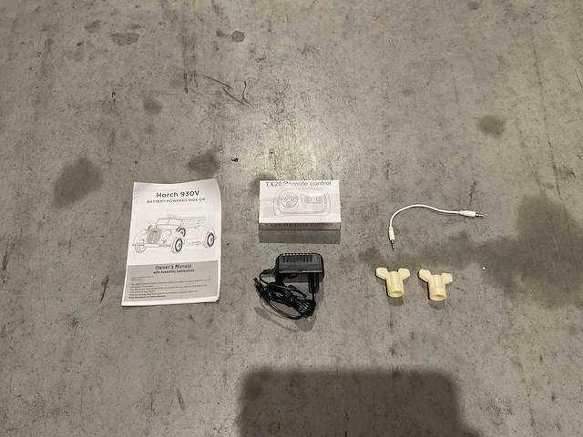 Audi - je1005 - horch 930v zilver - ander buitenspeelgoed - afbeelding 9 van  60