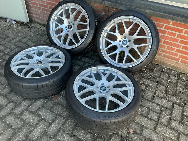 Audi - q5 - 21” velgen met autobanden (4x) - afbeelding 4 van  8