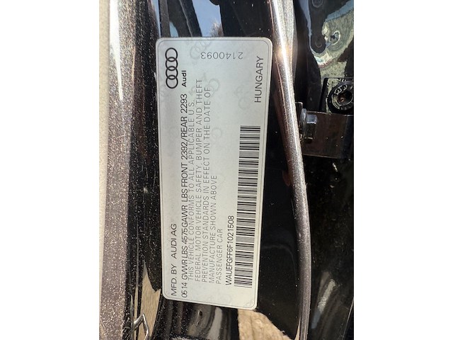 Audi a3, s-line uitgevoerd, met duits vin nummer wauefgff6f1021508 - afbeelding 12 van  20