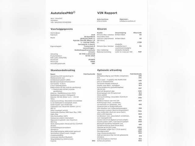 Audi a3 sportback 40 tfsi e phev 204pk automaat 2023 hybride benzine - afbeelding 14 van  24
