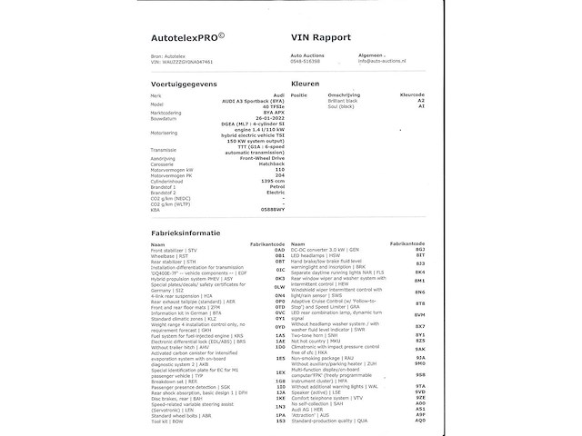 Audi a3 sportback 40 tfsi e phev automaat 2022 - afbeelding 30 van  32