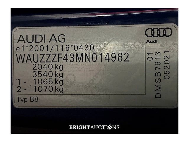 Audi a4 35 s edition tfsi 149pk 2021 (origineel-nl), l-106-kr - afbeelding 24 van  32
