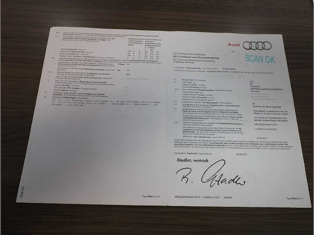 Audi a4 avant 2.0 tdi pro line 2017, r-464-dg - afbeelding 32 van  38