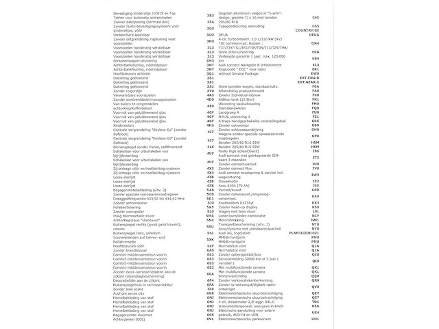 Audi a4 avant 2.0 tdi pro line 2017, r-464-dg - afbeelding 36 van  38