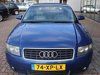 Audi a4 cabriolet 2.4 v6 | benzine| automaat | kenteken: 74-xp-lx - afbeelding 12 van  29