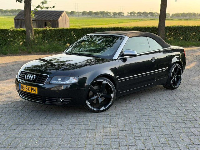 Audi a4 cabriolet 2.4 v6 exclusive 83-sx-pn - afbeelding 13 van  14