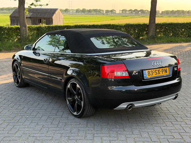 Audi a4 cabriolet 2.4 v6 exclusive 83-sx-pn - afbeelding 14 van  14