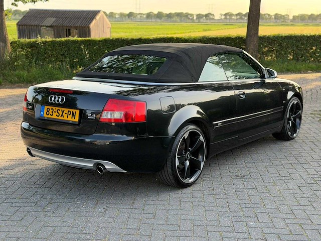 Audi a4 cabriolet 2.4 v6 exclusive 83-sx-pn - afbeelding 10 van  19