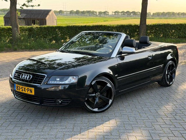 Audi a4 cabriolet 2.4 v6 exclusive 83-sx-pn - afbeelding 1 van  19