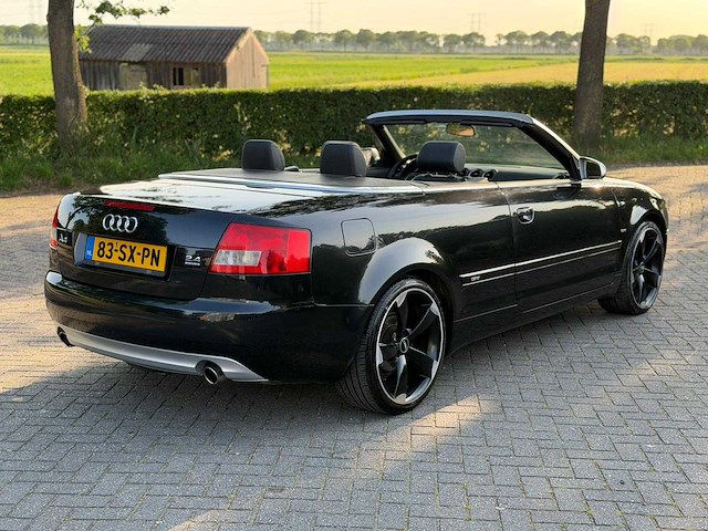 Audi a4 cabriolet 2.4 v6 exclusive 83-sx-pn - afbeelding 5 van  19