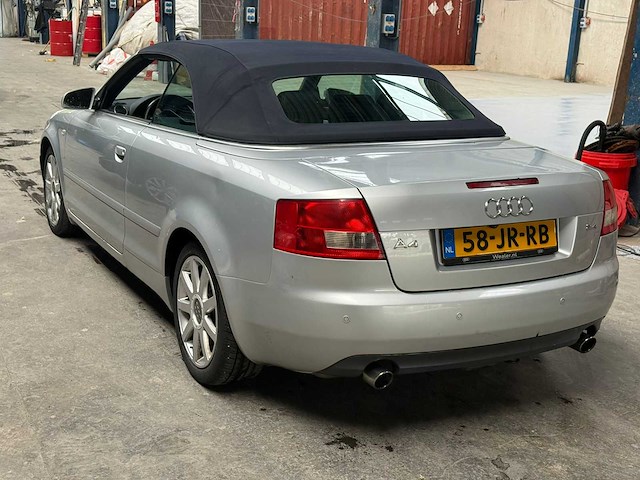 Audi a4 cabriolet 2.4 v6 exclusive automaat, 58-jr-rb - afbeelding 4 van  15