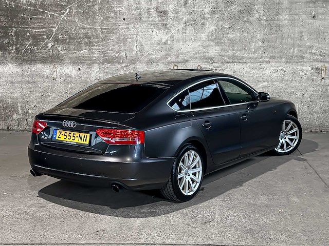 Audi a5 sportback 3.2 fsi v6 quattro s line 265pk 2009, z-555-nn - afbeelding 12 van  63