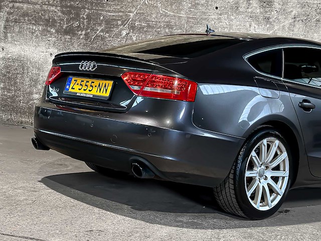 Audi a5 sportback 3.2 fsi v6 quattro s line 265pk 2009, z-555-nn - afbeelding 13 van  63