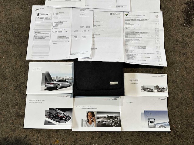 Audi a5 sportback 3.2 fsi v6 quattro s line 265pk 2009, z-555-nn - afbeelding 45 van  63