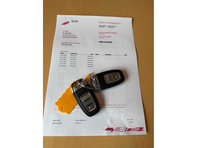 Audi a6 avant 3.0 tdi bit quattro s line edition automaat, r-249-bg - afbeelding 2 van  2