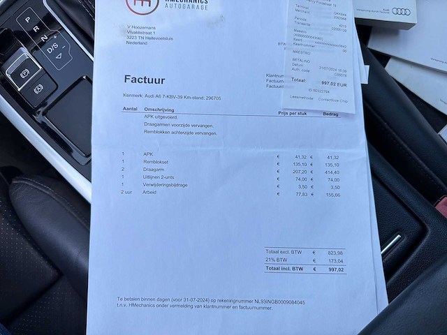 Audi a6 avant 3.0 tdi s-line bi turbo | 7-kbv-39 i - afbeelding 29 van  41