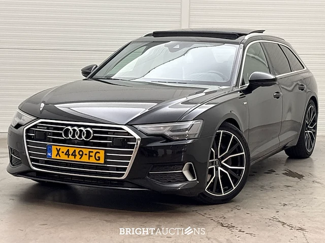 Audi a6 avant 50 sport pro line s tdi quattro 286pk 2019, x-449-fg - afbeelding 1 van  53