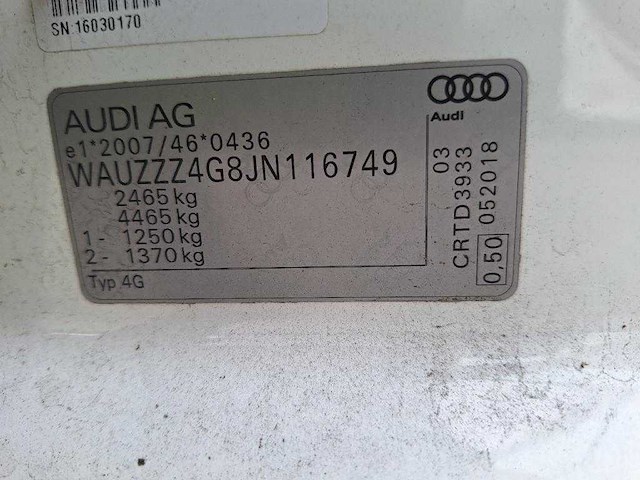 Audi a6 avant 50 tdi quattro sport. pro line, xv-194-j - afbeelding 9 van  17