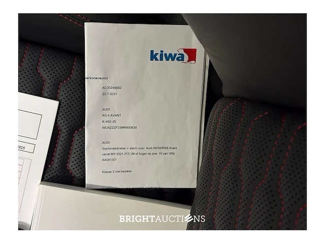 Audi a6 rs6 avant rs 6 tfsi quattro 599pk 2020, k-492-jd - afbeelding 49 van  55