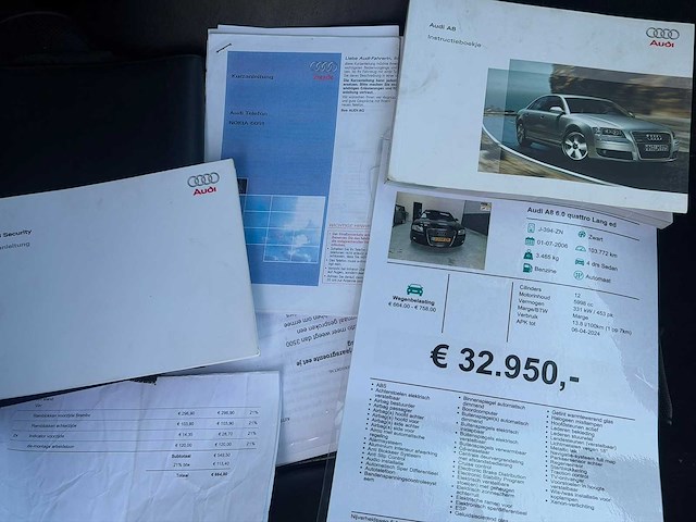 Audi a8 6.0 quattro lang armored / gepantserd| j-394-zn i - afbeelding 24 van  29