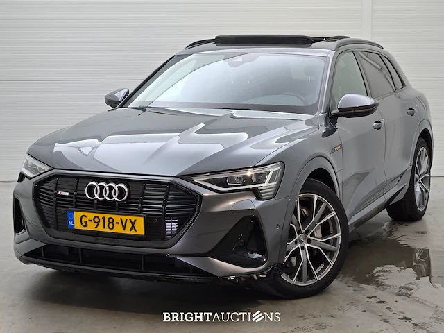 Audi e-tron 50 e-tron launch edition black quattro 71 kwh 313pk 2019 (origineel-nl), g-918-vx - afbeelding 1 van  43