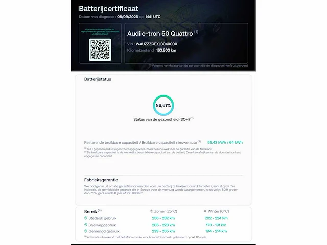 Audi e-tron 50 quattro edition 71 kwh 313pk 2020 (origineel-nl + 1e eigenaar), j-948-hf - afbeelding 38 van  50