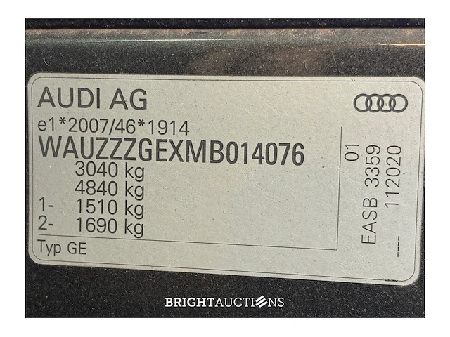 Audi e-tron 50 s edition quattro 71 kwh 2020 (origineel-nl), k-010-lg - afbeelding 35 van  42