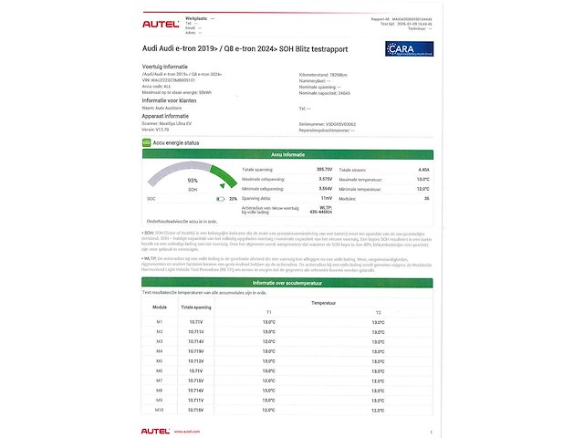 Audi e-tron 55 quattro 95 kwh 300kw automaat 2020 - afbeelding 24 van  39