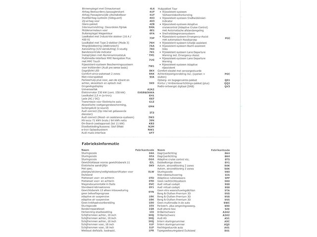 Audi e-tron sportback 50 quattro 313pk automaat 2021 - afbeelding 10 van  20