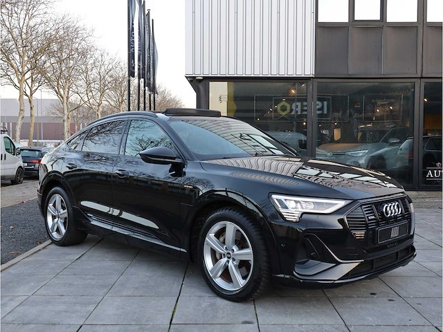 Audi e-tron sportback 55 quattro 95 kwh s-line 2x 300kw automaat 2020 - afbeelding 45 van  47