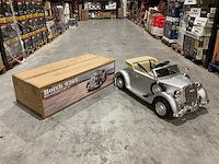 Audi horch 930v zilver elektrische kinderauto - afbeelding 6 van  17