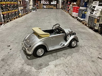 Audi horch 930v zilver elektrische kinderauto - afbeelding 12 van  17