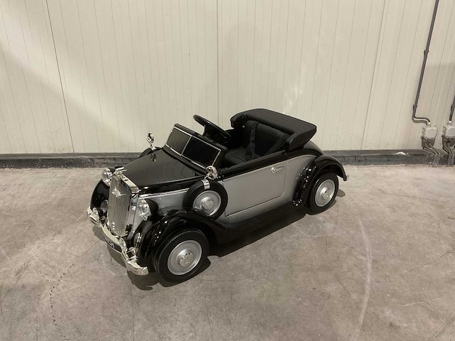 Audi horch 930v zwart elektrische kinderauto - afbeelding 38 van  43