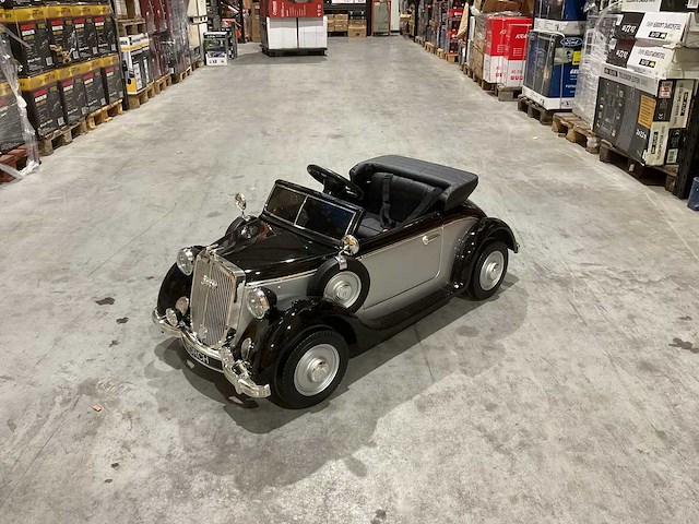 Audi horch 930v zwart elektrische kinderauto - afbeelding 1 van  63