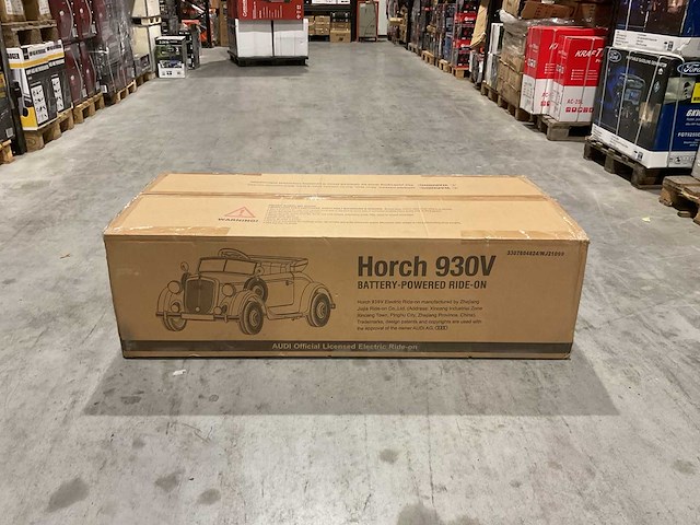 Audi horch 930v zwart elektrische kinderauto - afbeelding 13 van  25