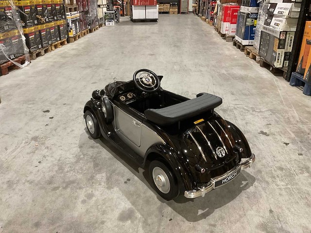 Audi horch 930v zwart elektrische kinderauto - afbeelding 6 van  63