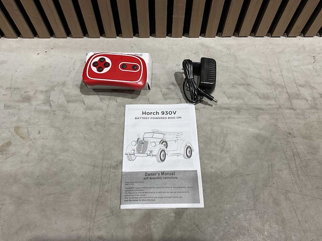 Audi je1005 horch 930v rood speelgoed - afbeelding 14 van  40