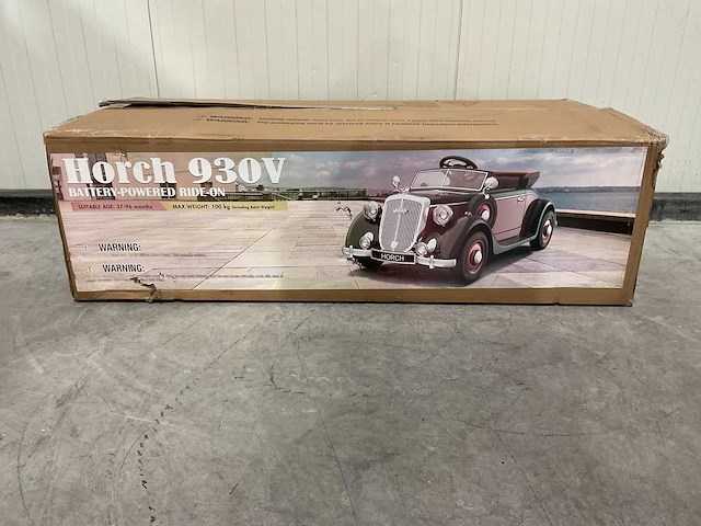 Audi je1005 horch 930v rood speelgoed - afbeelding 15 van  40