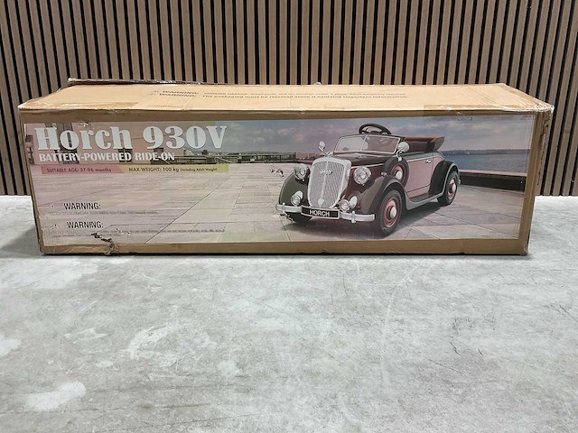 Audi je1005 horch 930v rood speelgoed - afbeelding 11 van  40