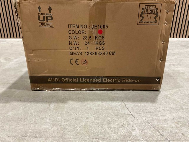 Audi je1005 horch 930v rood speelgoed - afbeelding 34 van  63