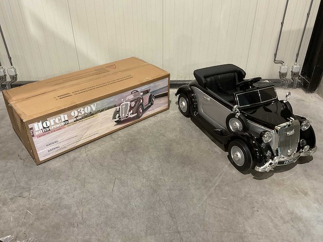 Audi je1005 horch 930v zwart speelgoed - afbeelding 39 van  62