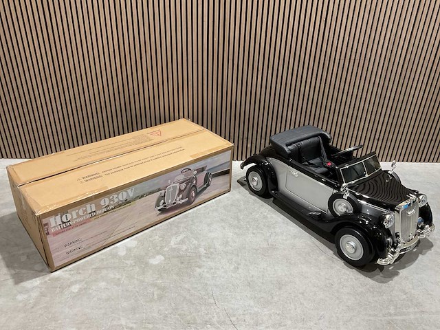 Audi je1005 horch 930v zwart speelgoed - afbeelding 9 van  55