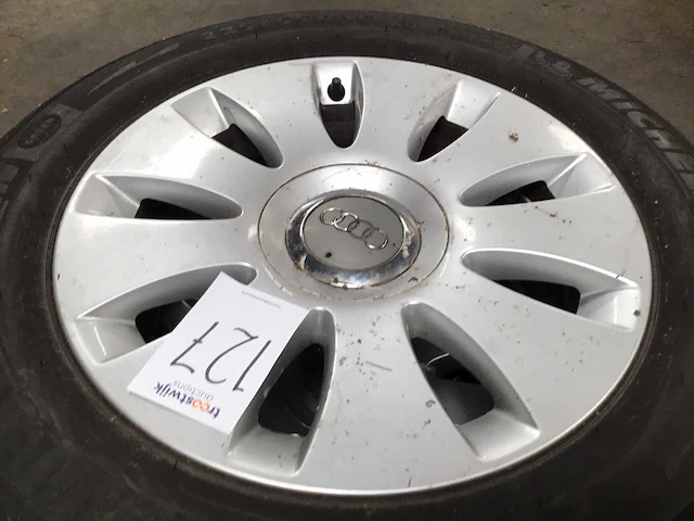 Audi / michelin velgen met banden (4x) - afbeelding 3 van  5