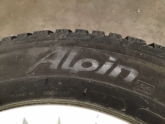 Audi / michelin velgen met banden (4x) - afbeelding 5 van  5