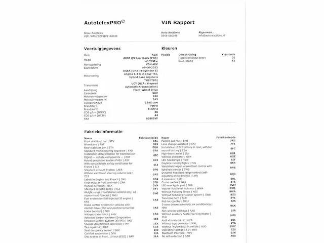 Audi q3 sportback 45 tfsi e edition 245pk automaat 2023 - afbeelding 25 van  31